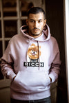 Sweat à capuche homme en molleton à motif imprimé (Mascotte)
