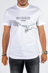 T-shirt homme à motif brodé RICCH "Création"