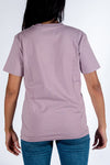 T-shirt Femme en jersey de coton à motif imprimé (LAVANDE)