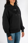 Sweat à capuche femme en molleton à motif imprimé (RICCH)