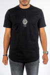 T-shirt RICCH en jersey de coton à motif argenté imprimé (Watch)