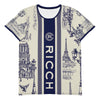 MAILLOT DE SPORT UNISEX IMPRIMÉ TOILE DE JOUY