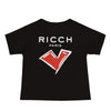 T-SHIRT ENFANT EN JERSEY DE COTON À MOTIF IMPRIMÉ " RICCH IS LOVE "
