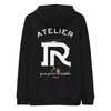 SWEAT À CAPUCHE HOMME EN MOLLETON À MOTIF IMPRIMÉ " ATELIER "