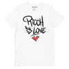T-SHIRT ENFANT À MOTIF IMPRIMÉ " RICCH IS LOVE "