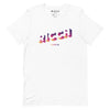 T-SHIRT UNISEXE EN JERSEY DE COTON À MOTIF IMPRIMÉ LOGO